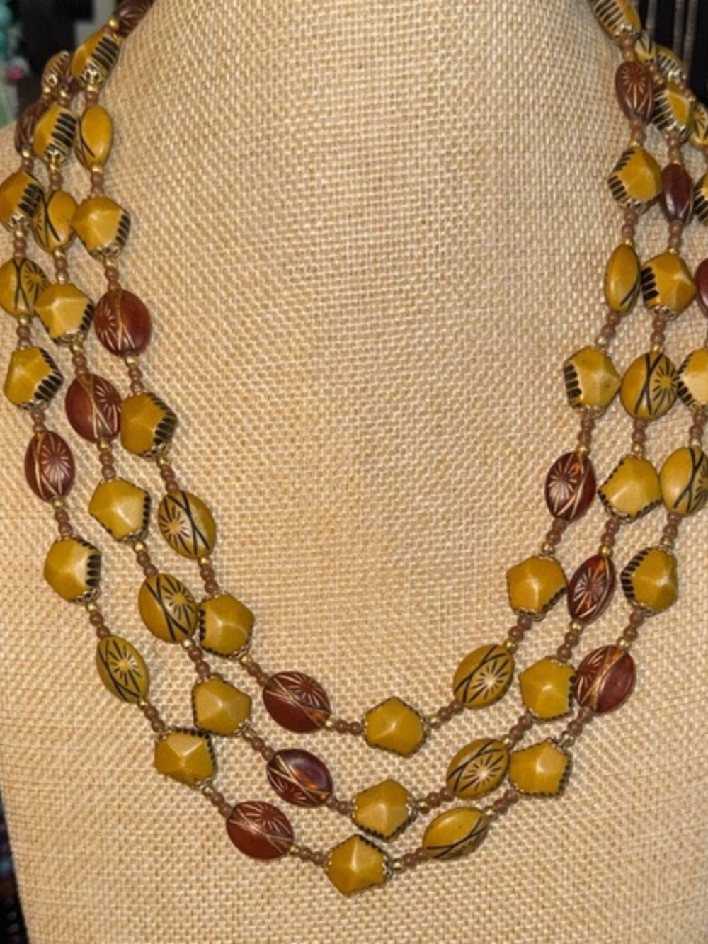 Multi layer  Beaded Necklace